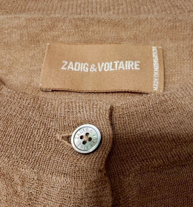 美品 定価5万 ZADIG&VOLTAIRE カシミアニット ベージュ　ザディグエヴォルテール_画像10