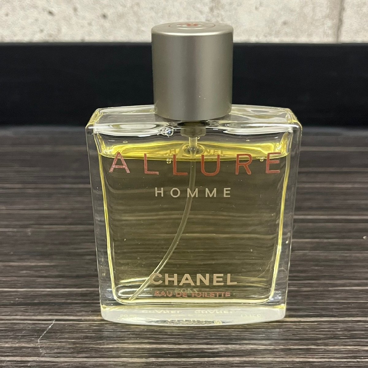 CHANEL シャネル ALLURE HOMME アリュール オム 香水 50ml オードトワレ　012408w/T9（60）_画像2