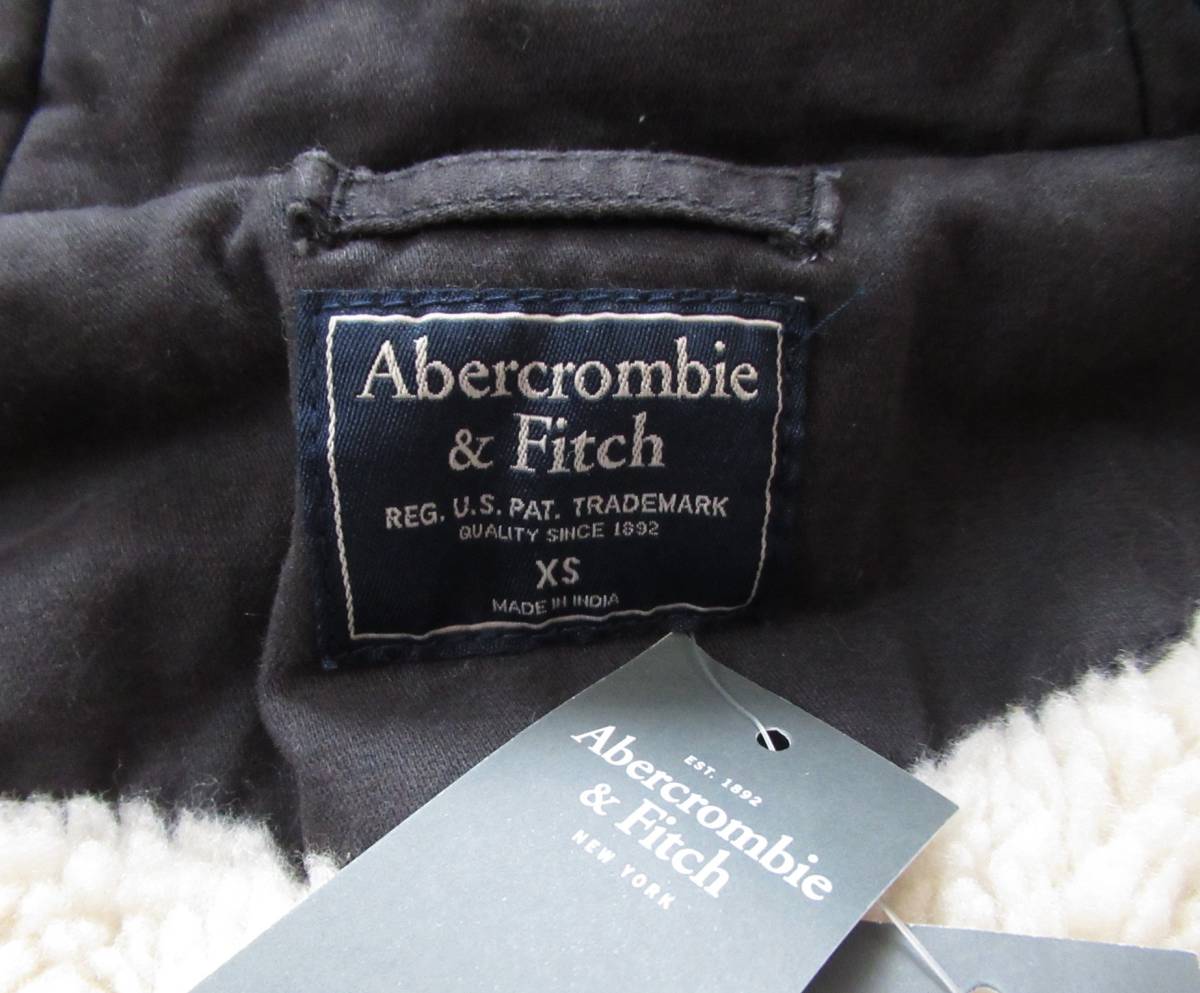 即決新品 Abercrombie&Fitch アバクロ ボアミリタリージャケット