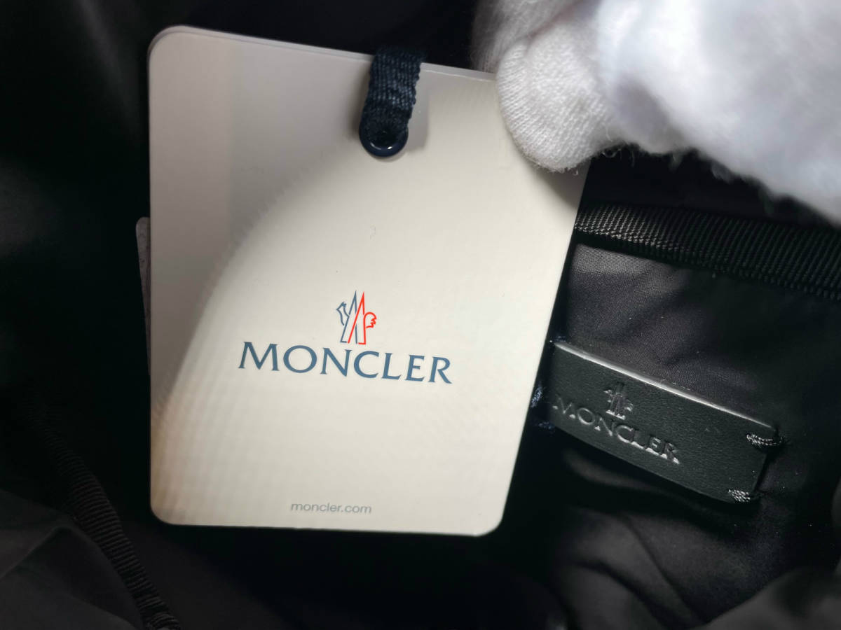 新品 本物 モンクレール MONCLER バックパック ARGENS MONO ボディ ボディー ベルト バッグ 黒 ブラック ロゴ ショルダー_画像9