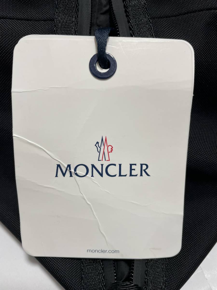 新品 本物 モンクレール MONCLER バックパック ARGENS MONO ボディ ボディー ベルト バッグ 黒 ブラック ロゴ ショルダーの画像10