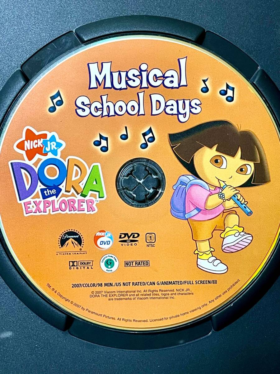 Dora アメリカ製ドーラ NICK JRアニメの英語版DVD・Musical School Days！_画像3