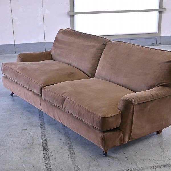 高級 Cassina ixc デパドヴァ 65万「ラッフルズソファ」2人掛け モダン イタリア RAFFLES sofa ダイニング カッシーナ キャスター