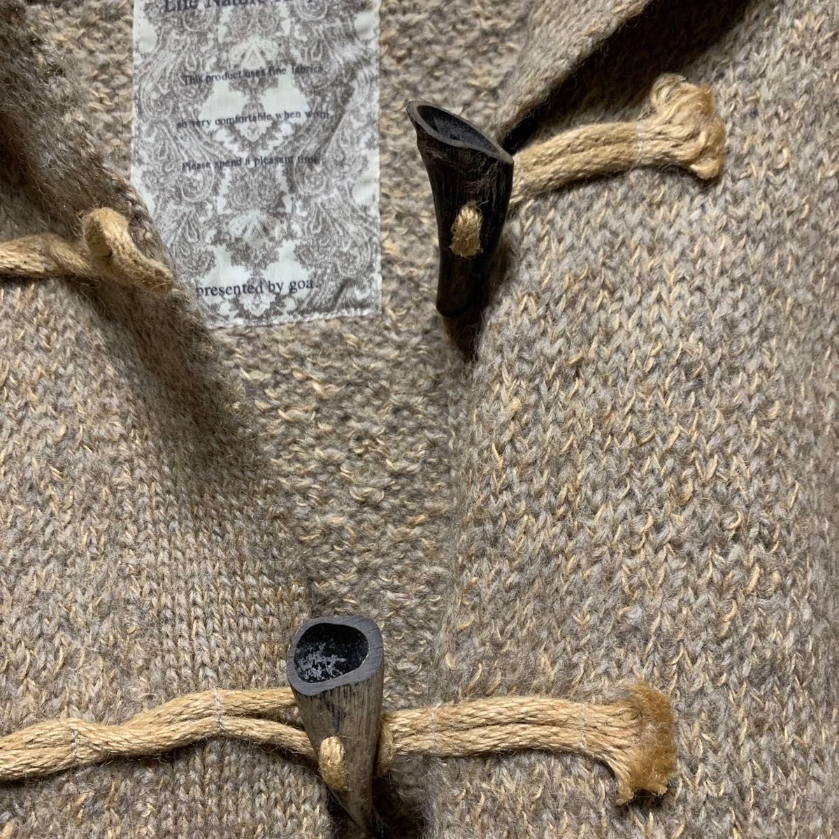 GOA ニットダッフルコート GOA ニットダッフルコート