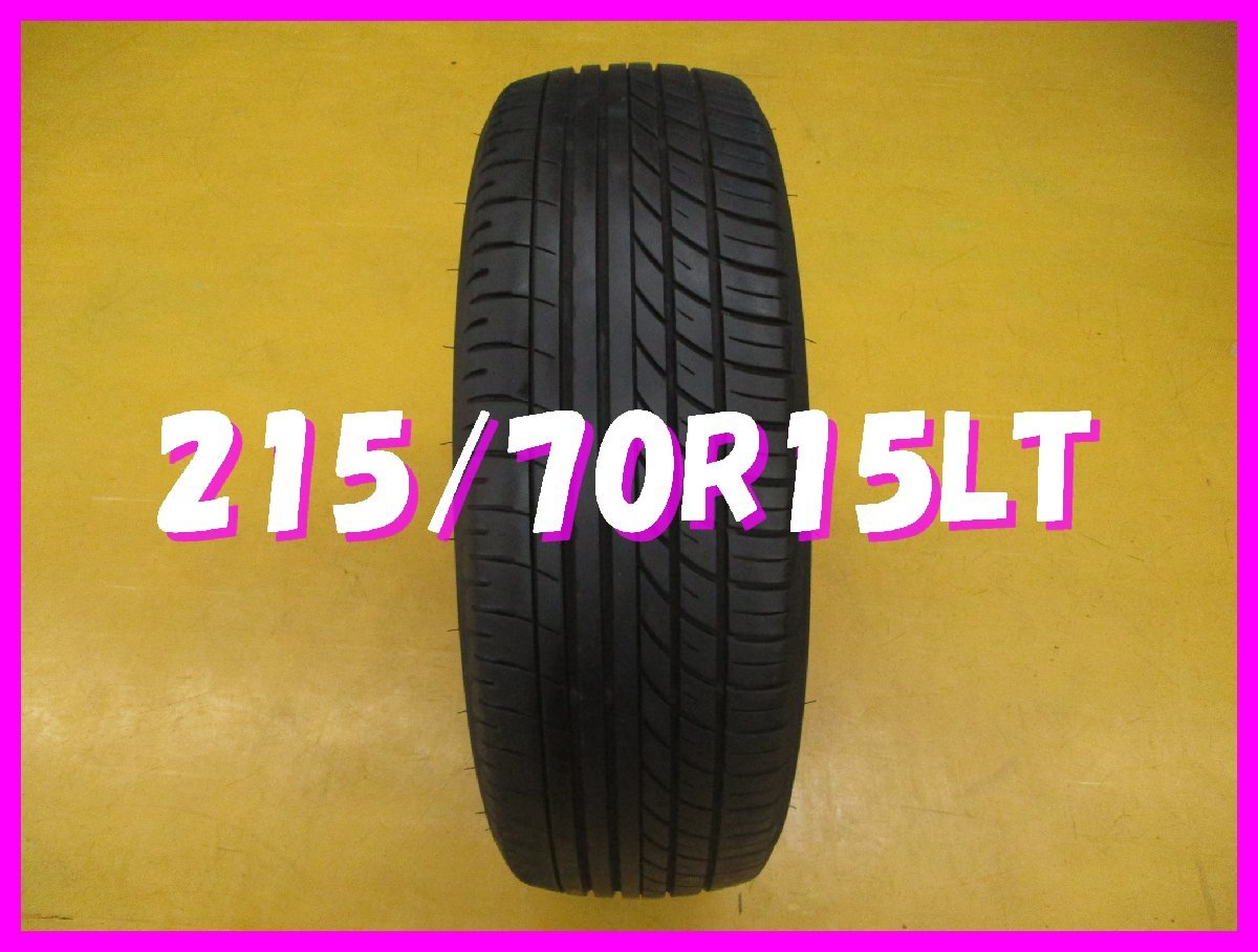 ◆送料無料 A1s◆　ホワイトレター付き　215/70R15　109/107S　ヨコハマ　PARADAPA03　夏1本のみ　※2021年製_画像1