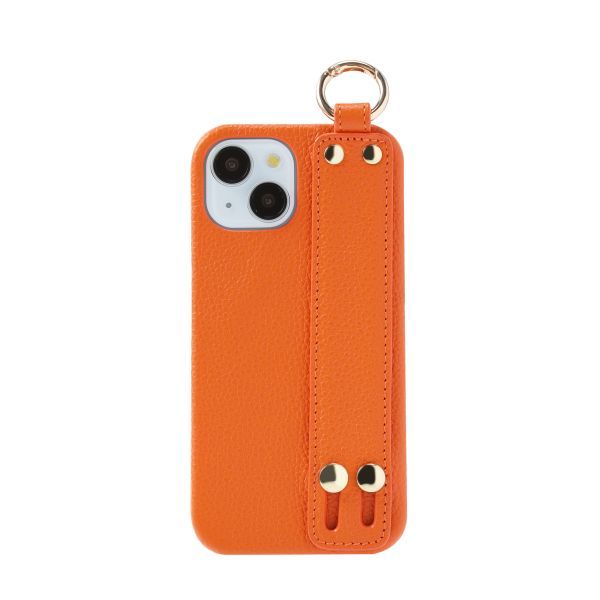 【iPhone15】 高級 本革 レザー ハンドメイド ショルダーケース - 洗練されたデザインのベルト付き 首かけ・肩掛け・斜めがけスタイル