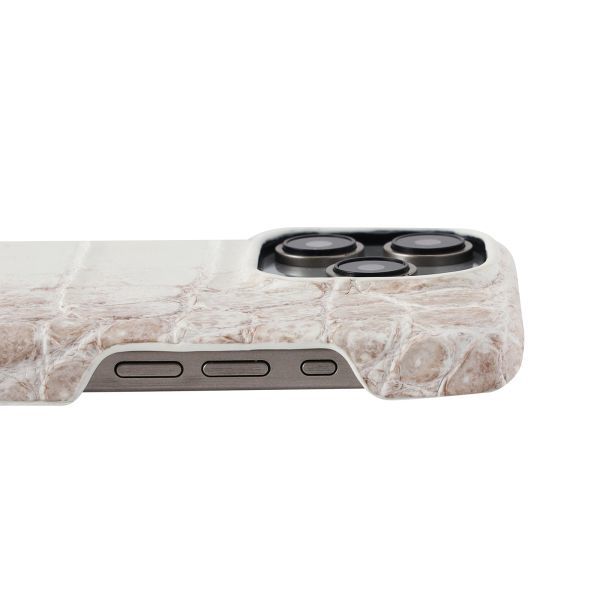 iPhone15 ProMax】数量限定 ヒマラヤ クロコダイル 一枚革 洗練 iPhone15 ProMax】数量限定 ヒマラヤ クロコダイル 一枚革 洗練