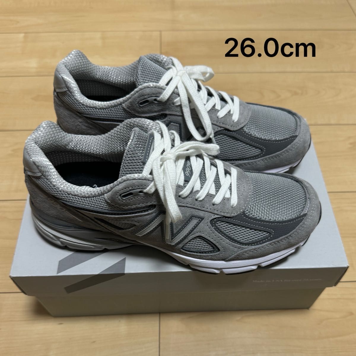 New balance (ニューバランス)990 v4 GR4 Made in USA 26 0cm New balance (ニューバランス)990 v4 GR4 Made in USA 26 0cm