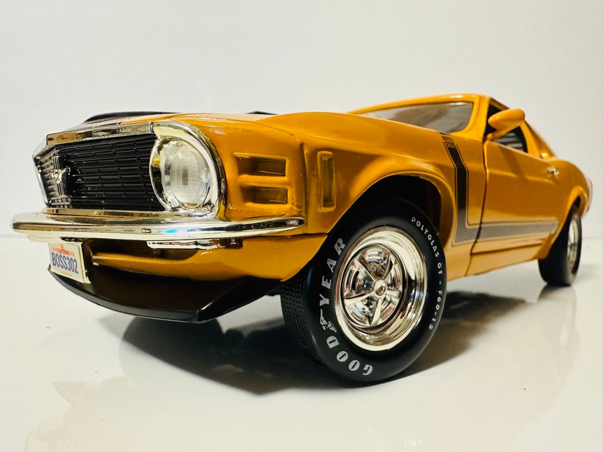 Ertlアーテル/'70 Fordフォード Bossボス 302 Mustangマスタング 1/18 絶版