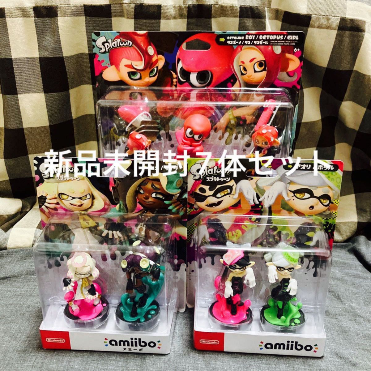 新品未開封】スプラトゥーン amiibo トリプルセット 新品未開封】スプラトゥーン amiibo トリプルセット