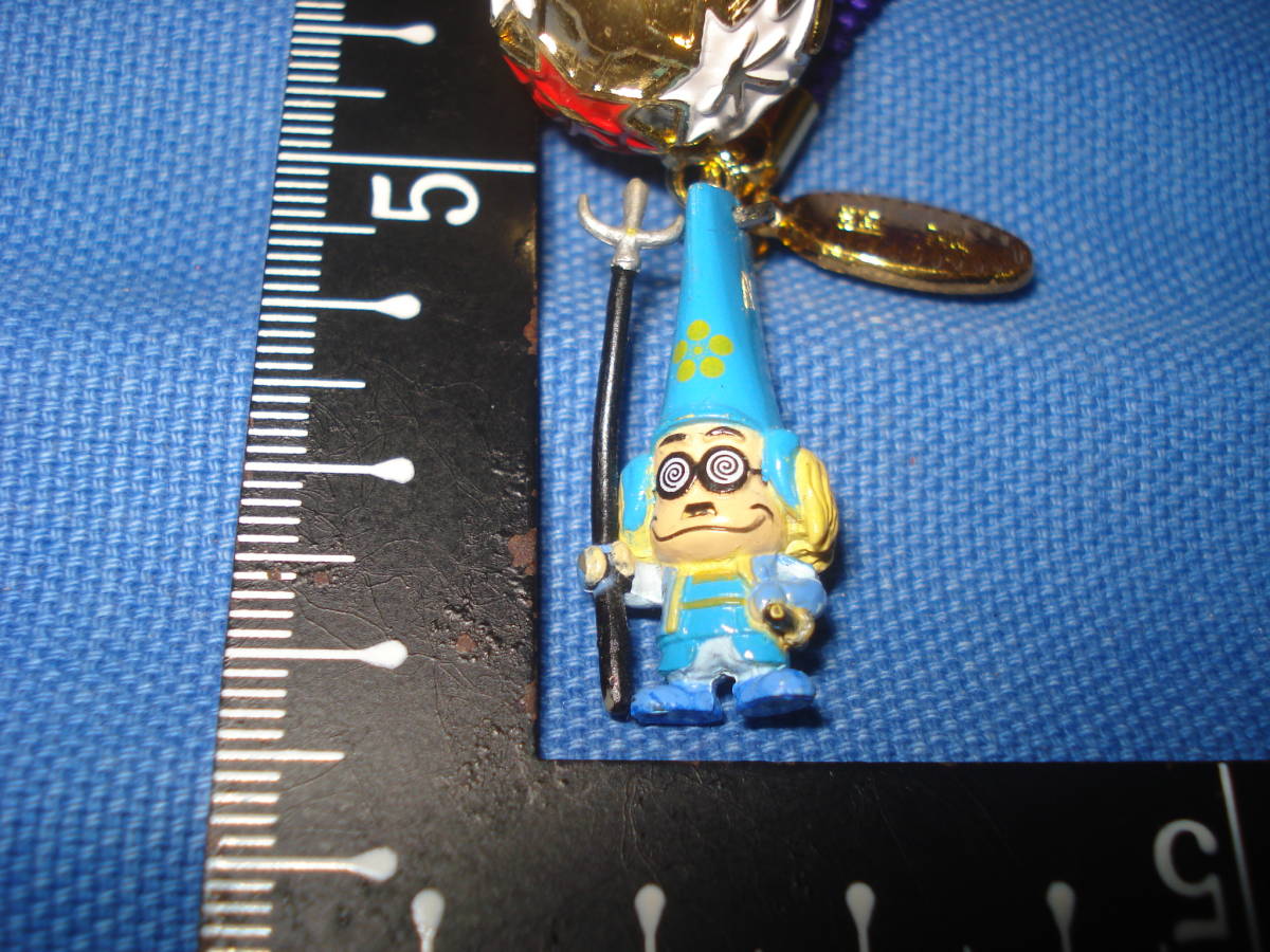  new fiscal year! better fortune!! Kato Cha small mascot netsuke kato tea n front rice field profit house . present ground strap mobile smartphone details unknown used * junk treatment .