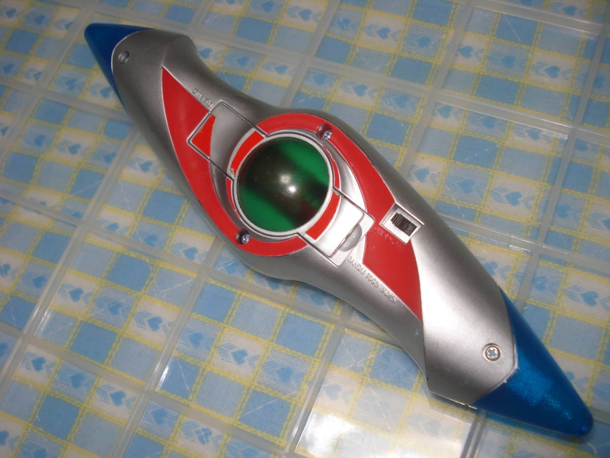 2 point Ultraman Powered metamorphosis item flash p rhythm 1993 year version Powered hardness sofvi Bandai details unknown used * junk treatment .