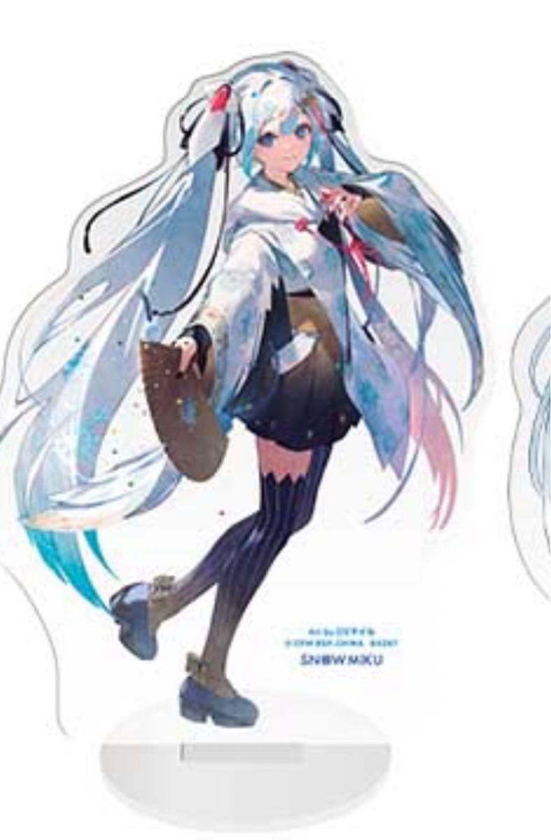 雪ミク2018 タンチョウ巫女 アクリルスタンド 初音ミク DSマイル 雪ミク2018 タンチョウ巫女 アクリルスタンド 初音ミク DSマイル