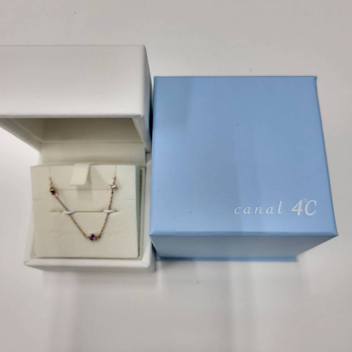 ○canal 4℃ ブレスレット SILVER 1.0g 中古品 自宅保管品○_画像1