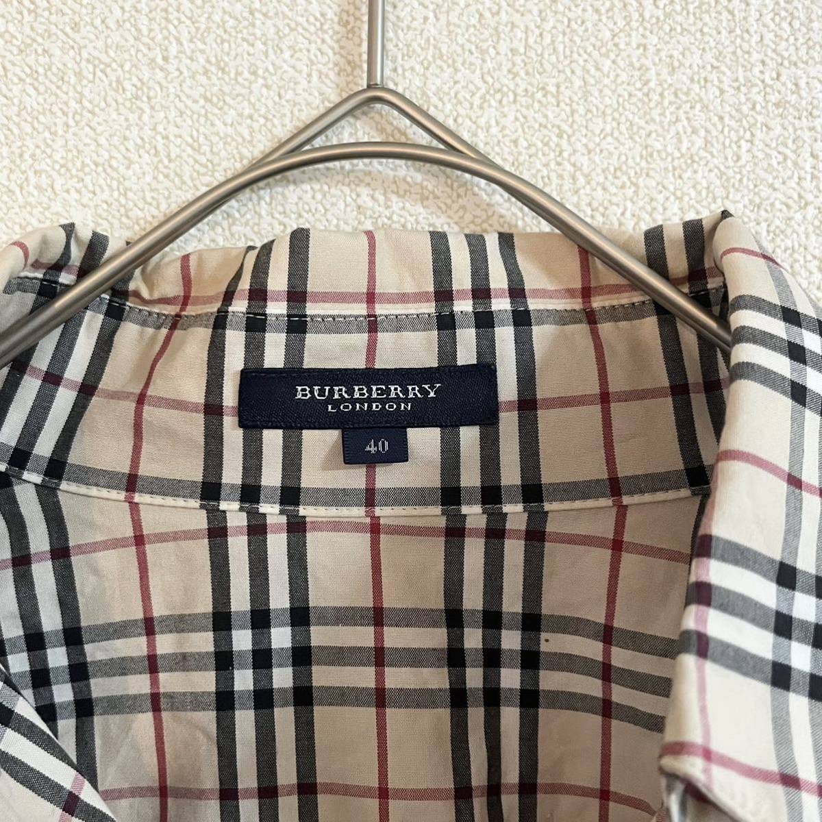 バーバリー ロンドン BURBERRY ノバチェック ドレスシャツ バーバリー ロンドン BURBERRY ノバチェック ドレスシャツ