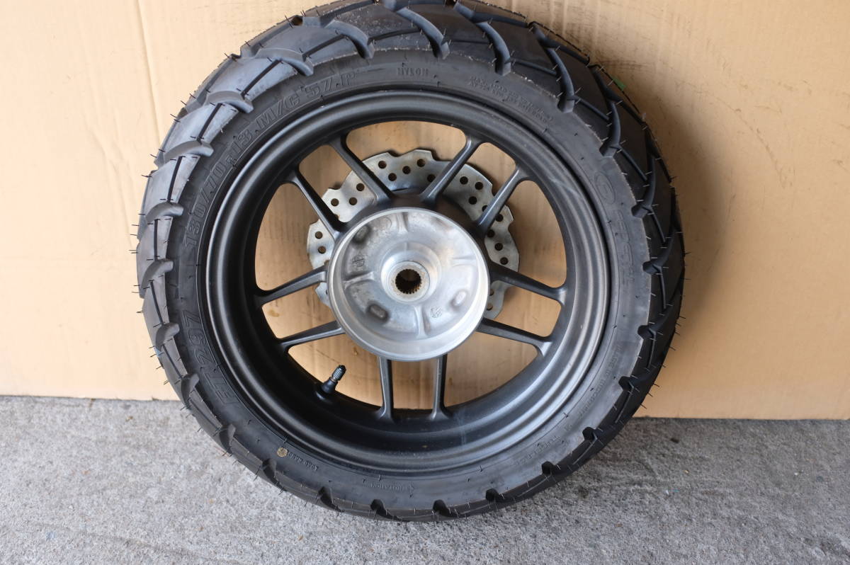 NO-62 *HONDA bike ] for wheel new goods tire set * tire size 130/70-13 manufacture week / year [5022]