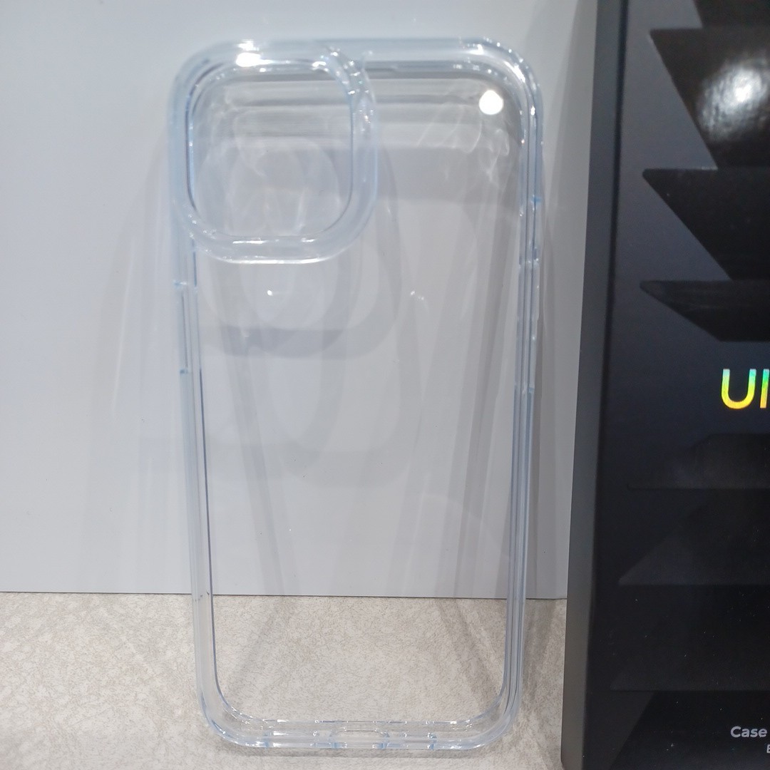 f128 UltraGlass for iPhone 15 ケース 米軍MIL規格 耐衝撃 クリア 耐久性 ワイヤレス充電対応 アイフォン 15 用 (クリア)_画像5