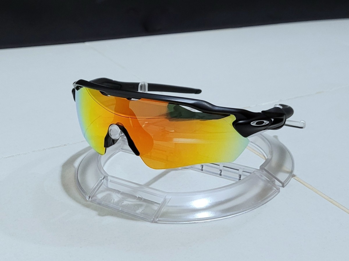 正規品 新品 偏光レンズ2枚付き OAKLEY RADAR EV PATH オークリー レーダー イーブイ パス Ruby Jade Polarized ポラライズド サングラスの画像1