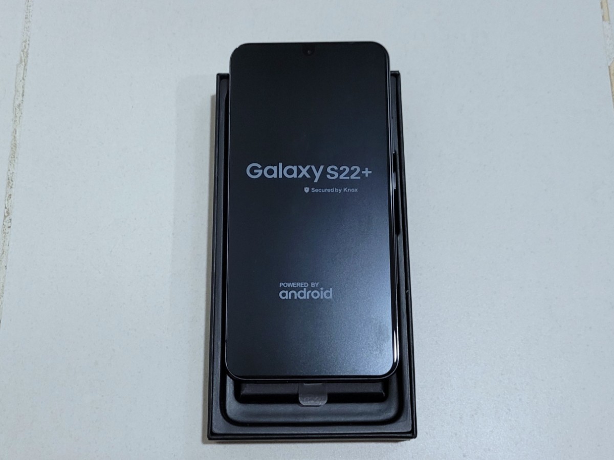 新品 未使用 SIM シムフリー Samsung Galaxy S22 + PLUS 5G 128GB RAM 8GB サムスン ギャラクシー プラス SM-S906U1 ファントム ブラック 