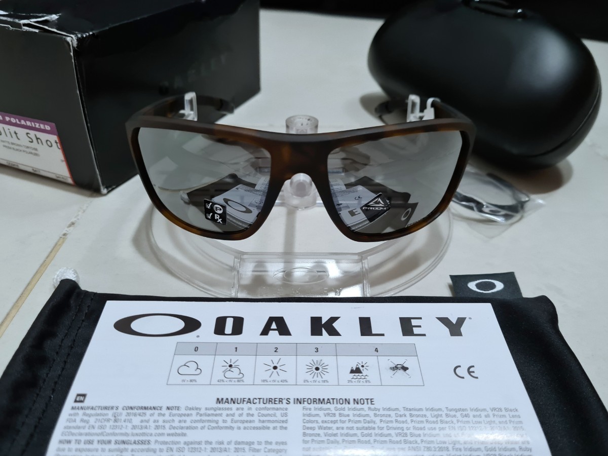 正規品 新品 偏光レンズ OAKLEY SPLIT SHOT オークリー スプリット ショット PRIZM POLARIZED プリズム ポラライズド サングラス OO9416-27_画像5