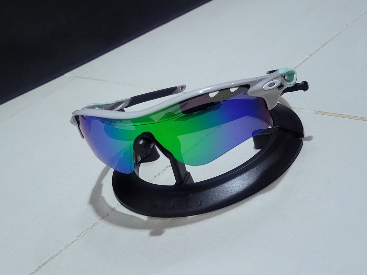 正規品 新品 偏光レンズ2枚付き OAKLEY RADARLOCK PATH オークリー レーダーロック パス Jade Ruby Polarized ポラライズド サングラス_画像8