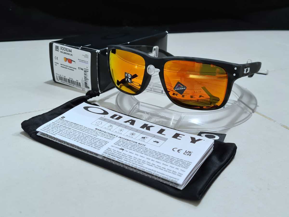 正規品 新品 偏光 OAKLEY HOLBROOK オークリー ホルブルック PRIZM POLARIZED アジアフィット ASIA FIT プリズ厶 ポラライズド サングラス_画像2