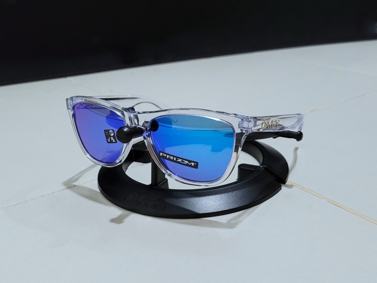 正規品 新品 OAKLEY FROGSKINS オークリー フロッグスキン PRIZM SAPPHIRE プリズム サファイア The Players Collection サングラス_画像6