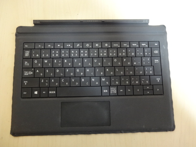 [送料無料 即決] マイクロソフト Microsoft Surface Pro3用 Type Cover ブラック MODEL 1709 USED_画像1