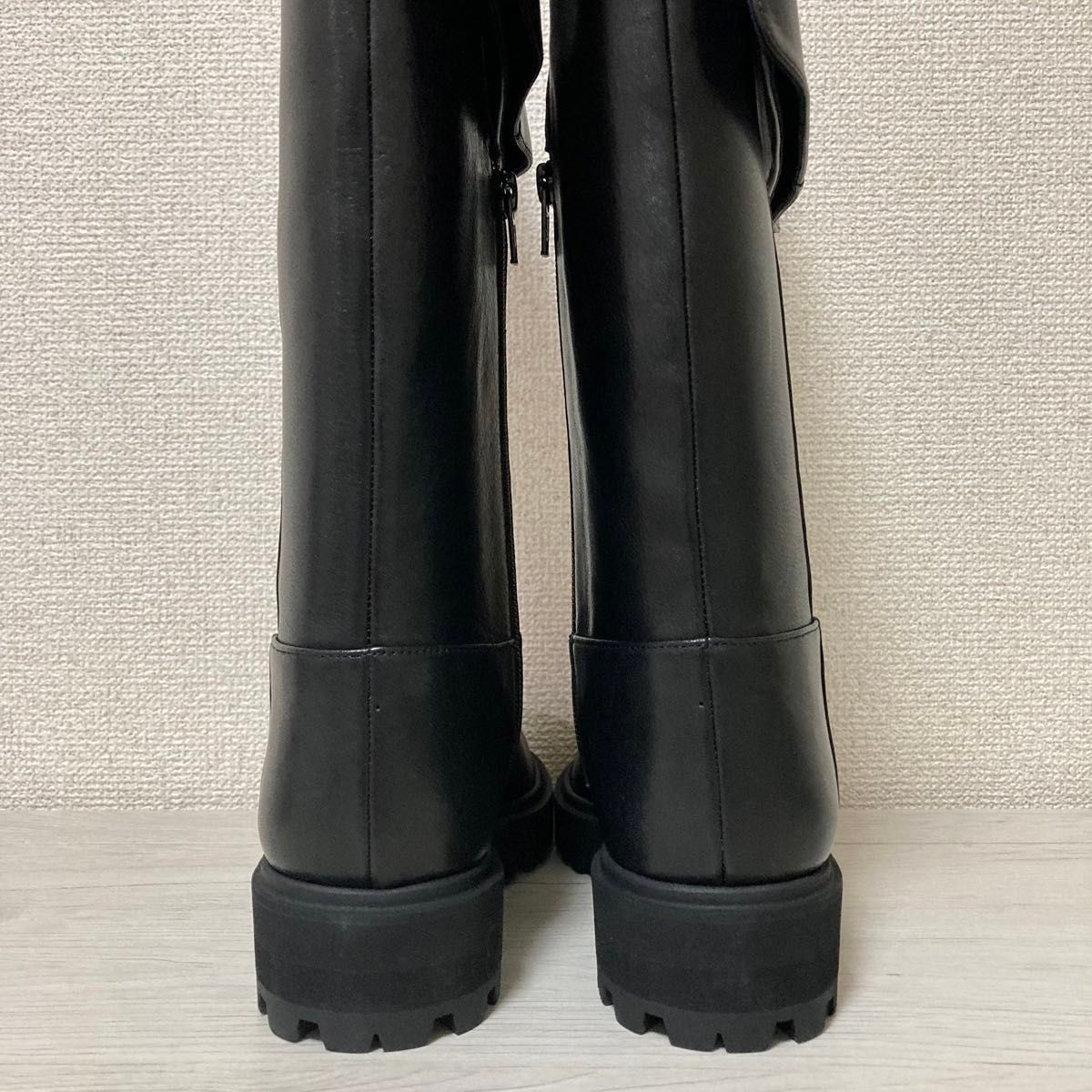定価5 5万 オデット エ オディール ニーハイ ロングブーツ 23 定価5 5万 オデット エ オディール ニーハイ ロングブーツ 23