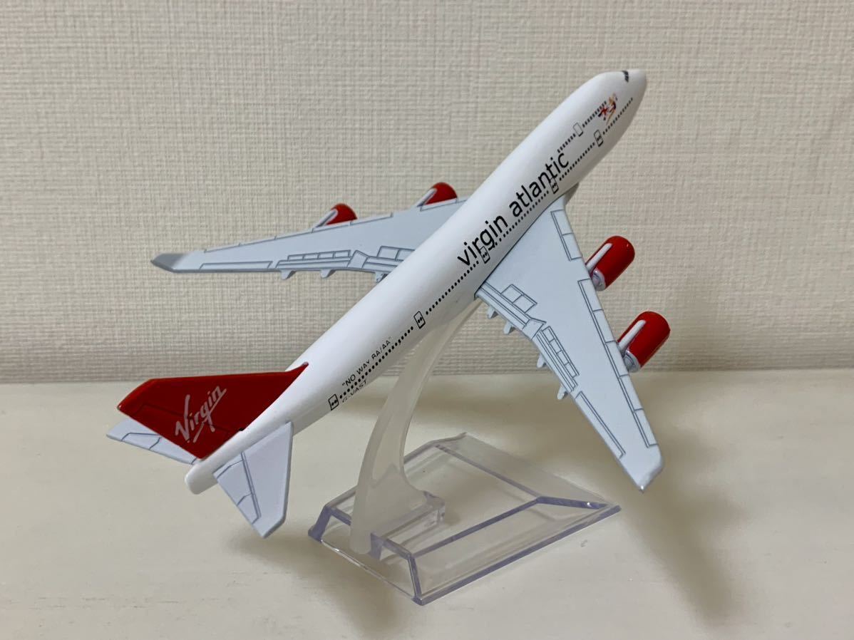 【未展示品】1/400 Virgin Atlantic Airways Boeing747 ヴァージン・アトランティック航空 ボーイング747_画像4