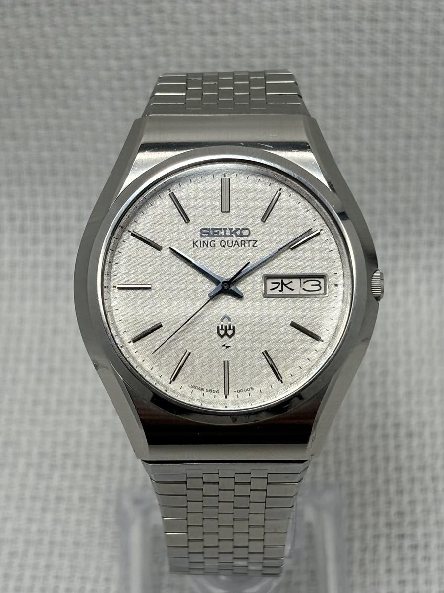 SEIKO セイコー KING QUARTZ キングクオーツ 5856-8000 クォーツ稼働品_画像1