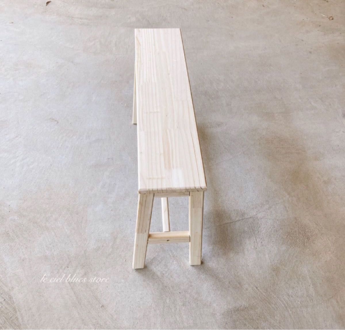 スツール 木製 踏み台 家具 椅子 ヴィンテージ 子供用 無垢材　ベンチ　パイン　チェア　玄関　段差解消　飾り棚