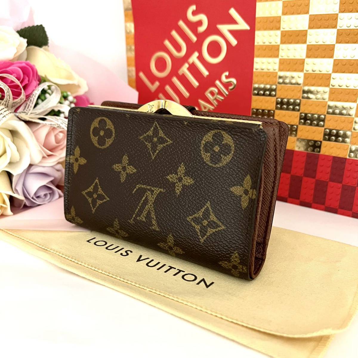 ルイヴィトン モノグラム LOUIS VUITTON ポルトモネ ビエ ヴィエノワ