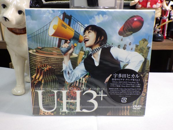 星1｜★NEW新品未開封！★ DVD ★宇多田ヒカル（HIKARU UTADA）「UTADA HIKARU SINGLE CLIP COLLECTION + Vol.3」_画像1