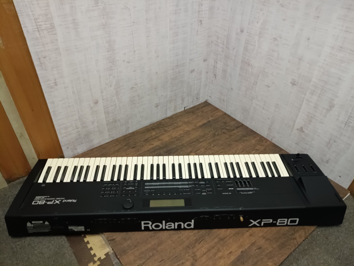 必見!!　Roland　ローランド　XP-80 シンセサイザー　MIDI キーボード　ピアノ　音響機材　楽器　ワークステーション　ジャンク_画像8