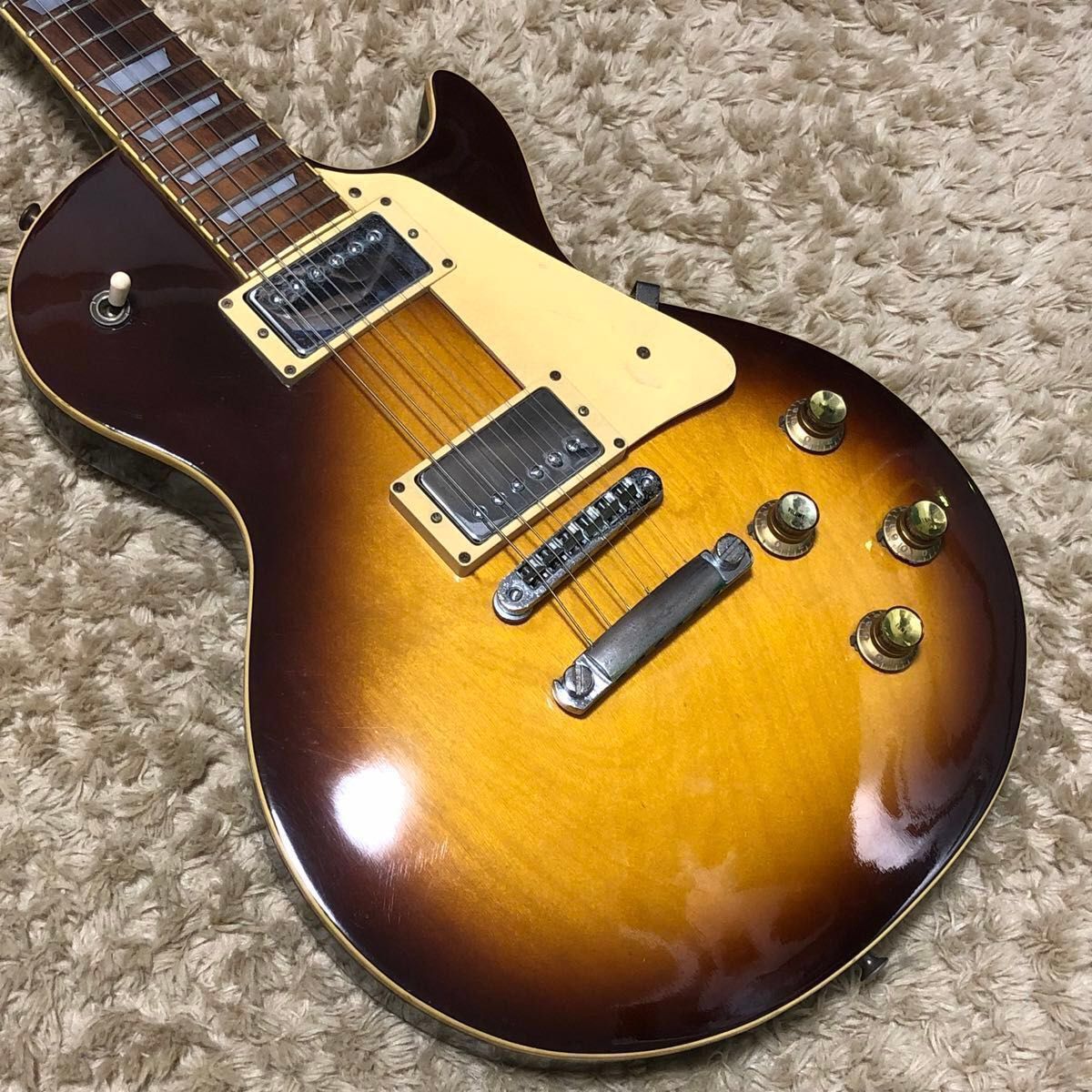 Greco EG-450 セミホロウボディ レスポール スタンダード タバコ Greco EG-450 セミホロウボディ レスポール スタンダード タバコ