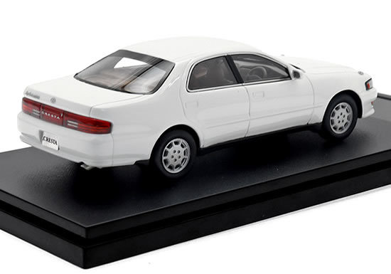 ハイストーリー 1/43 トヨタ クレスタ 2.5 スーパールーセント G (JZX90) 1994 後期型 スーパーホワイトII (HS437WH)_画像3