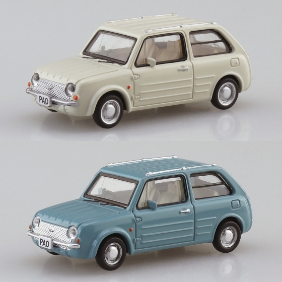  Aoshima 1/64 Nissan pie k car collection 1BOX (12 piece insertion )