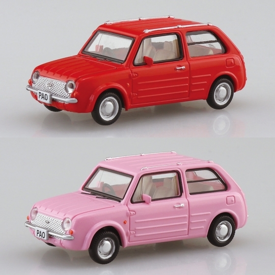  Aoshima 1/64 Nissan pie k car collection 1BOX (12 piece insertion )