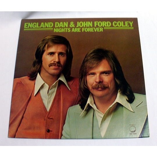 LP「イングランド・ダン&ジョン・フォード・コーリー/秋風の恋」1976年 中古輸入盤 再生良好