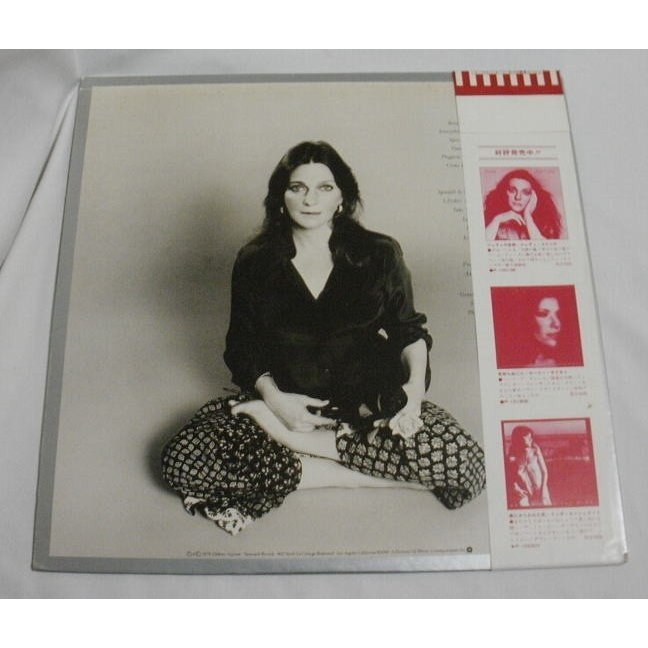 LP「ジュディ・コリンズ／パンと薔薇の人生」1976年 60-70年代フォークソング 帯付/盤面再生良好