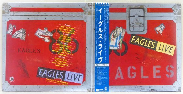 # Eagle s(Eagles)l Eagle s* live (Eagles Live) <LP2 sheets set 1980 year obi attaching * Japanese record > Live album 