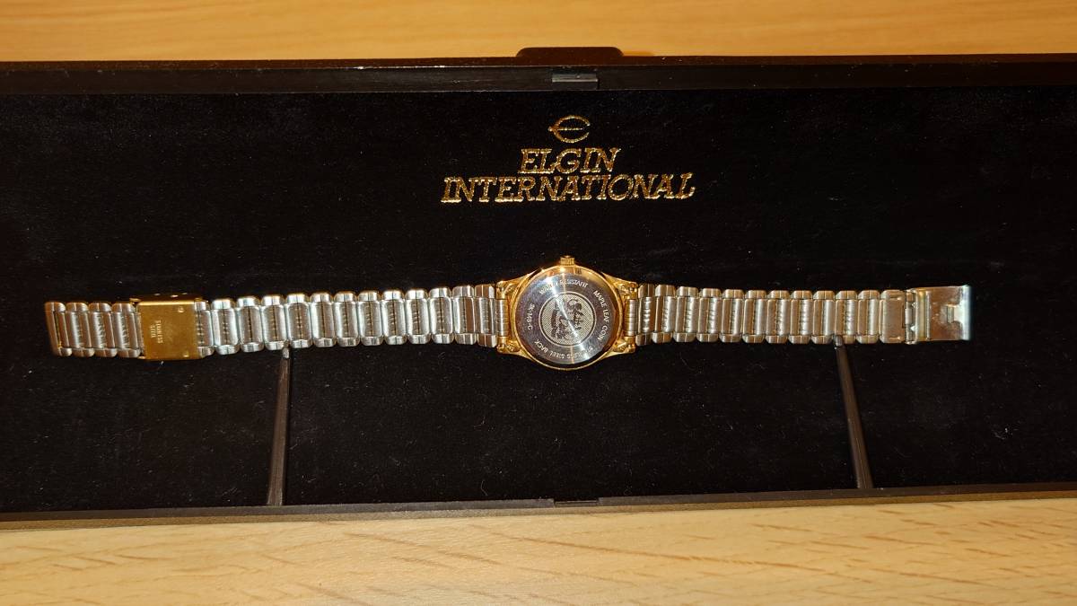 ELGIN エルジン カナダ メイプルリーフコイン SK-148-C 純金コイン 1/10oz 刻印 FINE GOLD 腕時計_画像3