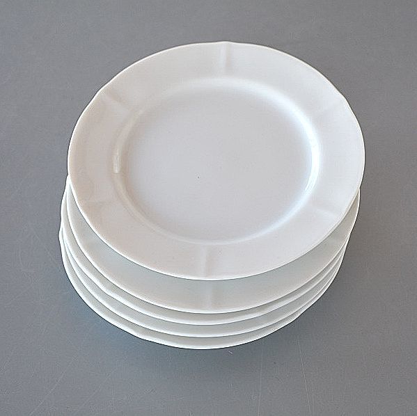小皿 デザート皿 ５枚セット 真っ白_画像1