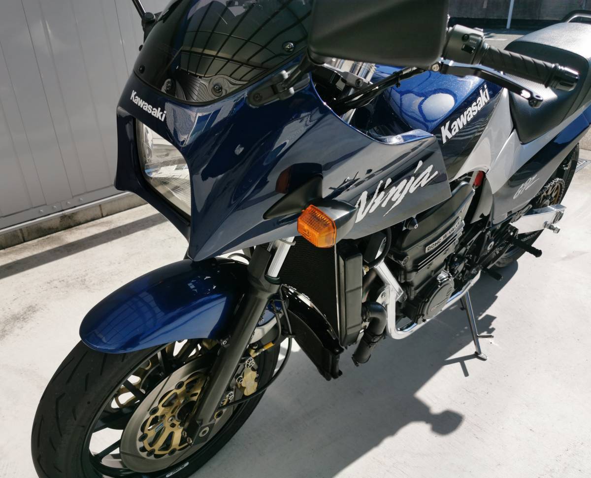 ★ボルトオン・取付説明書付★ GPZ900R用 純正ルック・小型ウインカーキット (検索A1～A16スモールウィンカーGPZ750Rカワサキ逆車KAWASAKI)_画像4