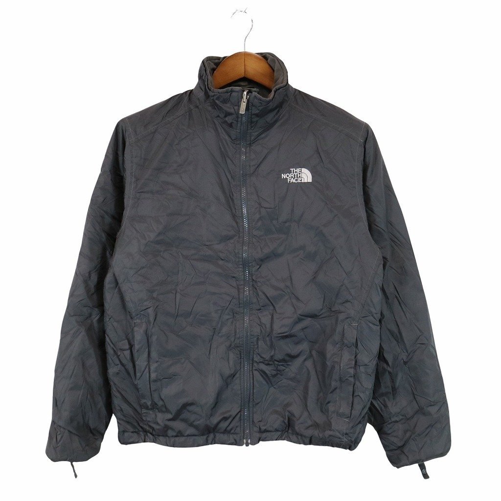 THE NORTH FACE ノースフェイス 中綿 ナイロン ジャケット 防寒 防水 アウトドア ブラック (メンズ Lサイズ相当) O8557 /1円スタート_画像1