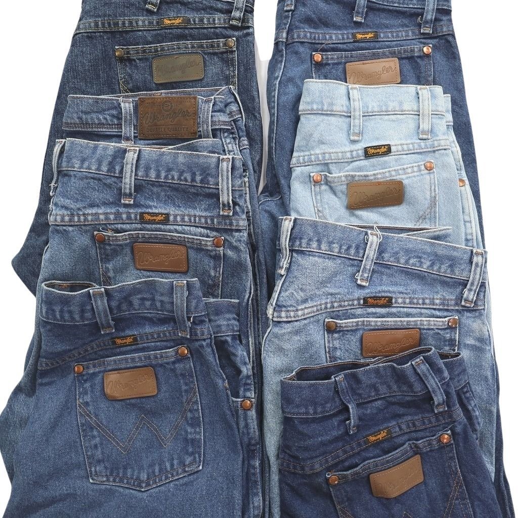 古着卸 まとめ売り Wrangler ラングラー デニム　パンツ 8枚セット (メンズ 30/32/35/36) DP16-1 MQ9909 1円スタート_画像6