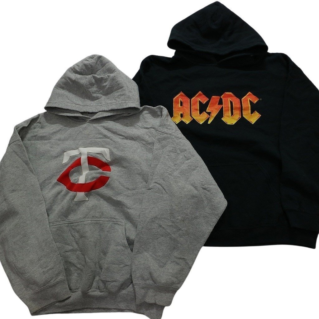 古着卸 まとめ売り パーカー スウェット 8枚セット (メンズ XL/2XL/3XL) アディダス チャンピオン ACDC SW11 MR0812 1円スタート_画像2