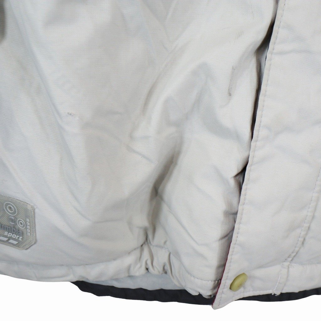 Columbia コロンビア SPORT 中綿 ジャケット アウトドア キャンプ アウター 防寒 グレー (メンズ XL) O9078 1円スタート_画像5