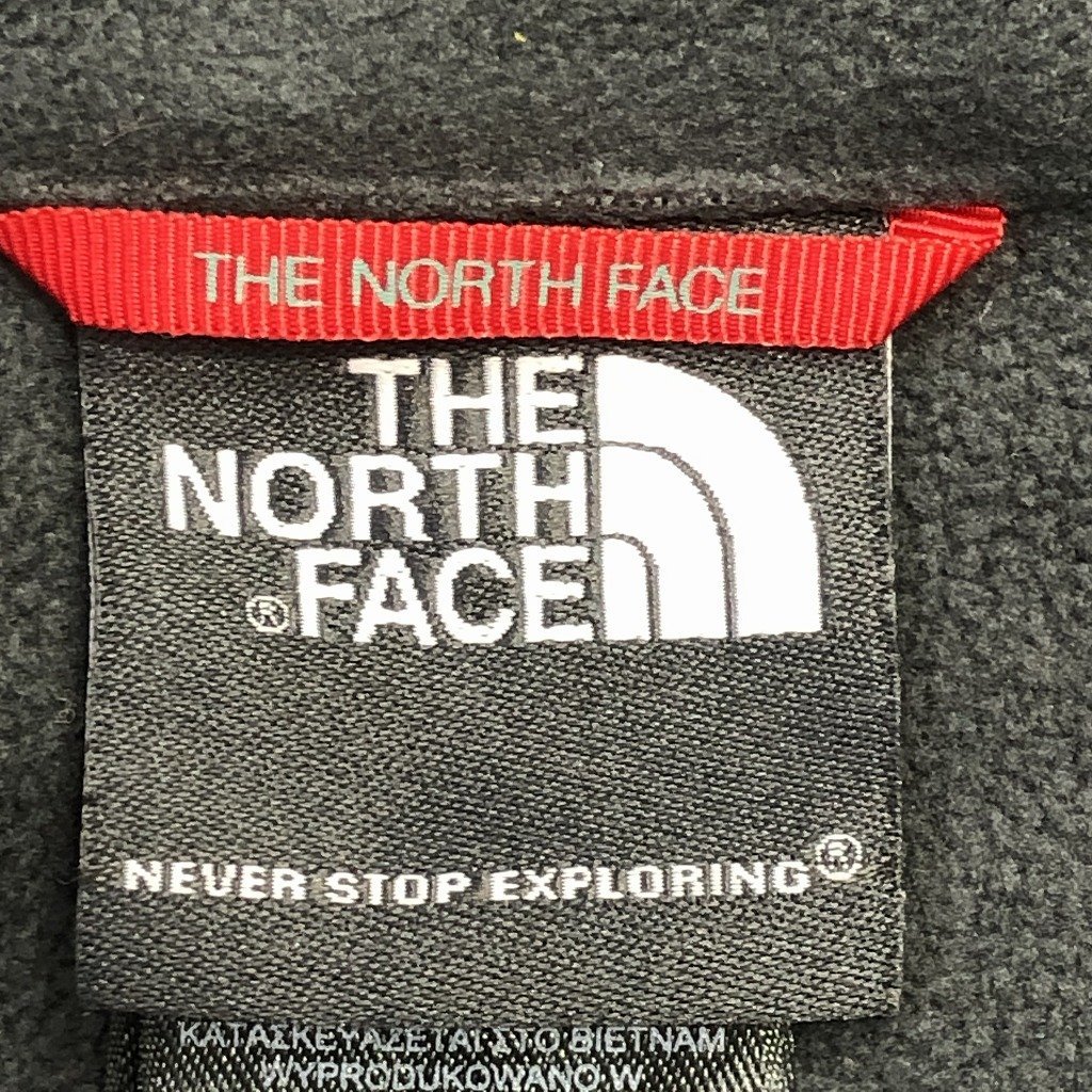 THE NORTH FACE ノースフェイス FLASHDRY プルオーバー ソフトシェルジャケット アウトドア レッド (メンズ XL) O9358 1円スタート_画像5